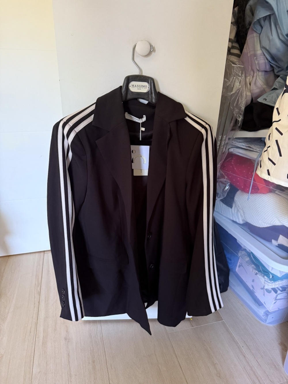 Commense oversized striped blazer - S